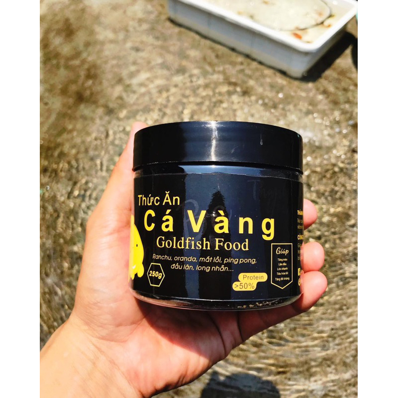Thức ăn cá vàng, cám cá cảnh Samba 250g.