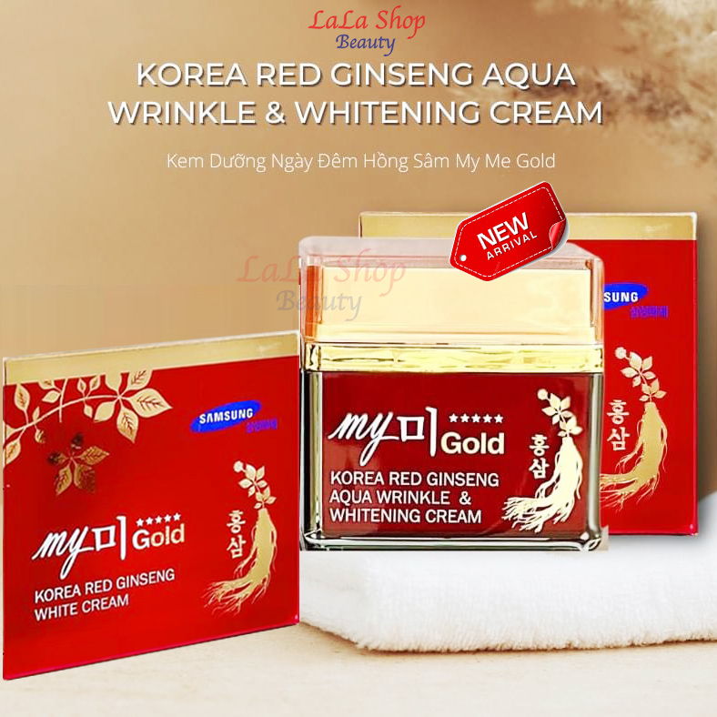 Kem Sâm Hàn Quốc My Gold Korea Red Ginseng White Cream 50ml