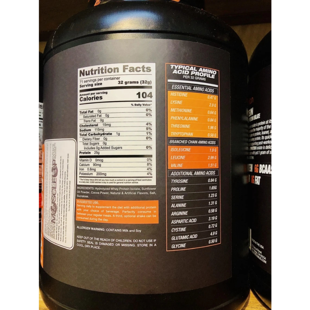 ZProtein Hydrolyzed Whey Protein Isolate, Sữa Whey Tăng Cơ Tinh Khiết 100%