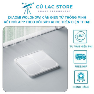Cân điện tử thông minh kết nối App theo dõi sức khỏe trên điện thoại