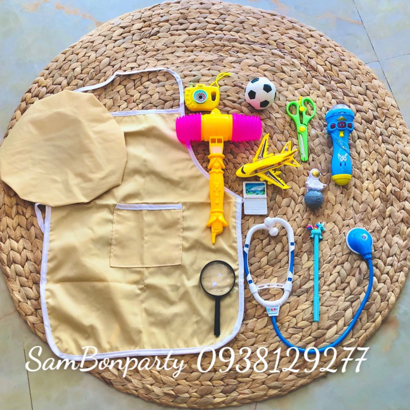 (Tặng set bóng Hàn Quốc)Bộ bốc thôi nôi cho bé trai, bé gai