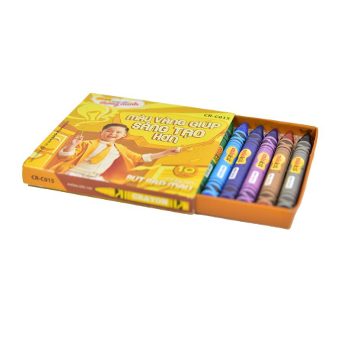 Bút sáp màu Thiên Long - hộp 10 màu Colokit