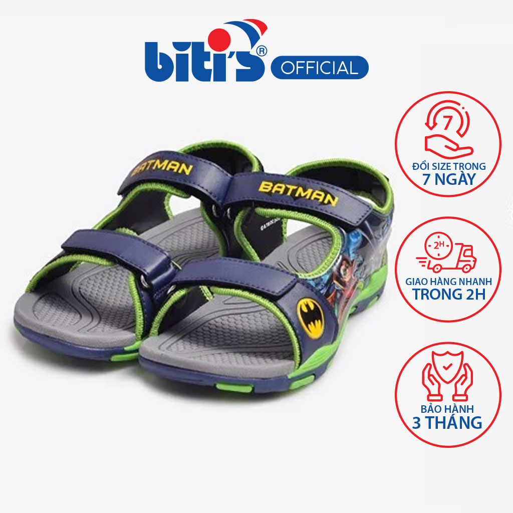 Sandal Biti's Trẻ Em Batman DYB013999XMN (Xanh Mi Nơ)