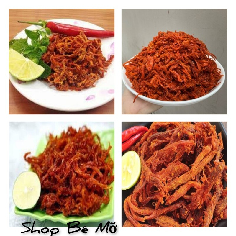 Bò khô xé sợi cay loại ngon hộp 200g