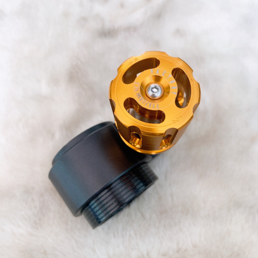 ✍️ Bộ Tăng Chỉnh Phuộc HPA FACTORY gắn Trái và Phải cho Phuộc ✍️ Tăng Chỉnh độ Nặng Nhẹ Phuộc ✍️ ĐEN NÚM VÀNG