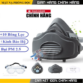 Mặt nạ phòng độc 3200,mặt nạ chống độc,chống bụi mịn