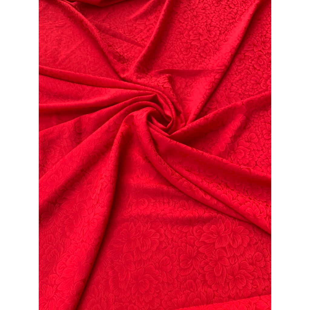 Vải áo dài lụa violet