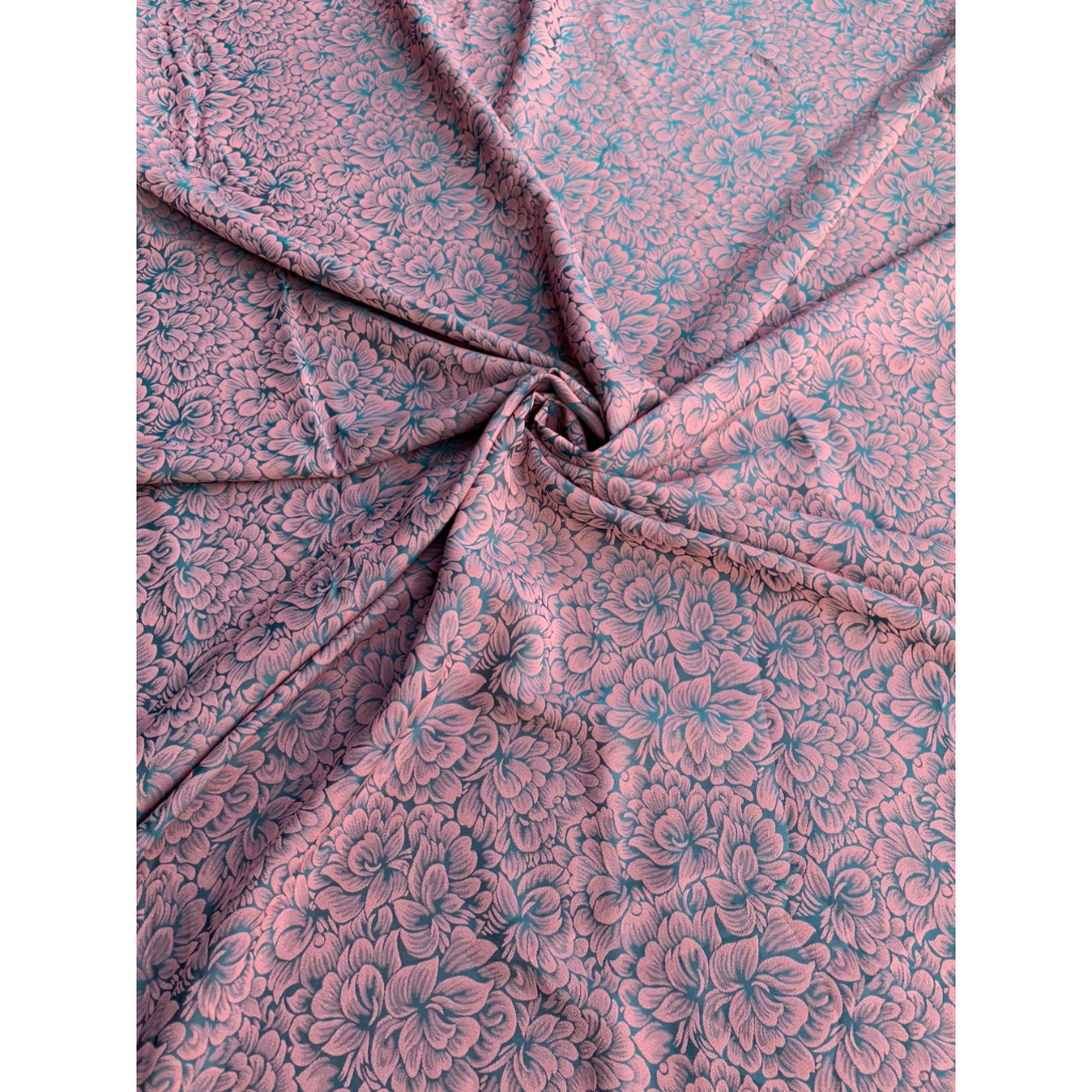 Vải áo dài lụa violet