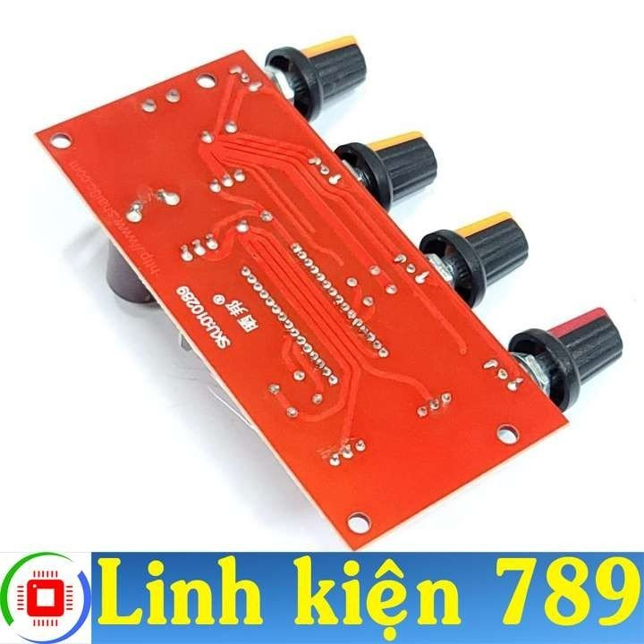 Mạch chỉnh âm sắc 12V đơn V6 nguồn vào 12-24VDC