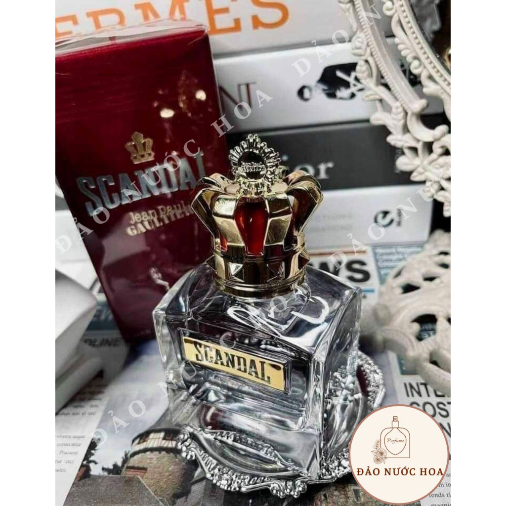 Nước hoa SCAN.DAL P.OUR HOM.ME 10ml quyến rũ nước hoa mạnh mẽ nam tính đảo nước hoa - A65