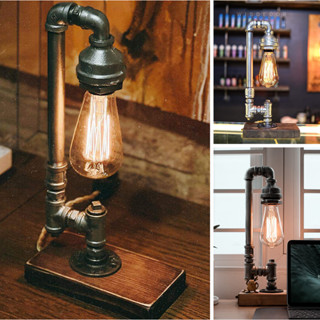 Đèn Decor - Đèn Ống Nước Trang Trí Bóng Sợi Đốt Edison - The Cos 06