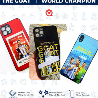 Ốp lưng Nhà Vô Địch Thế Giới 2022, L.Messi, Ốp lưng chống sốc và chống xước toàn diện