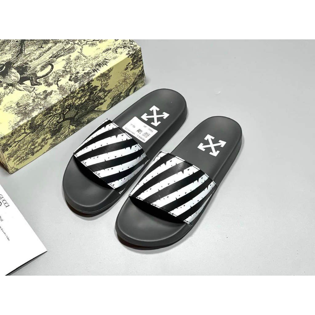 Dép Nam Nữ QUai NGang OFF White hot trend 2023