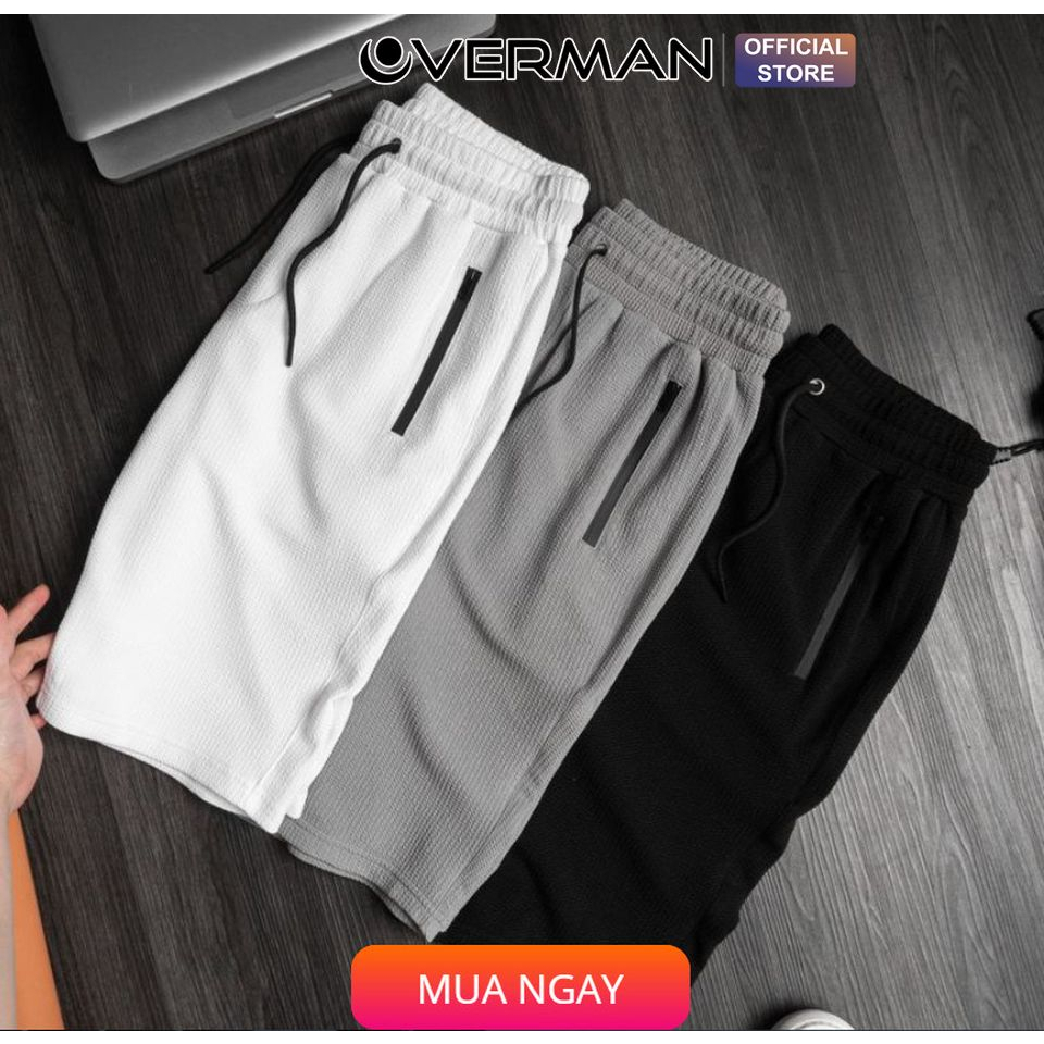 Bộ đồ nam thể thao nam chất xốp Thái cotton mặc nhà, chơi thể thao mùa hè co dãn thoáng mát BX01 - OVERMAN