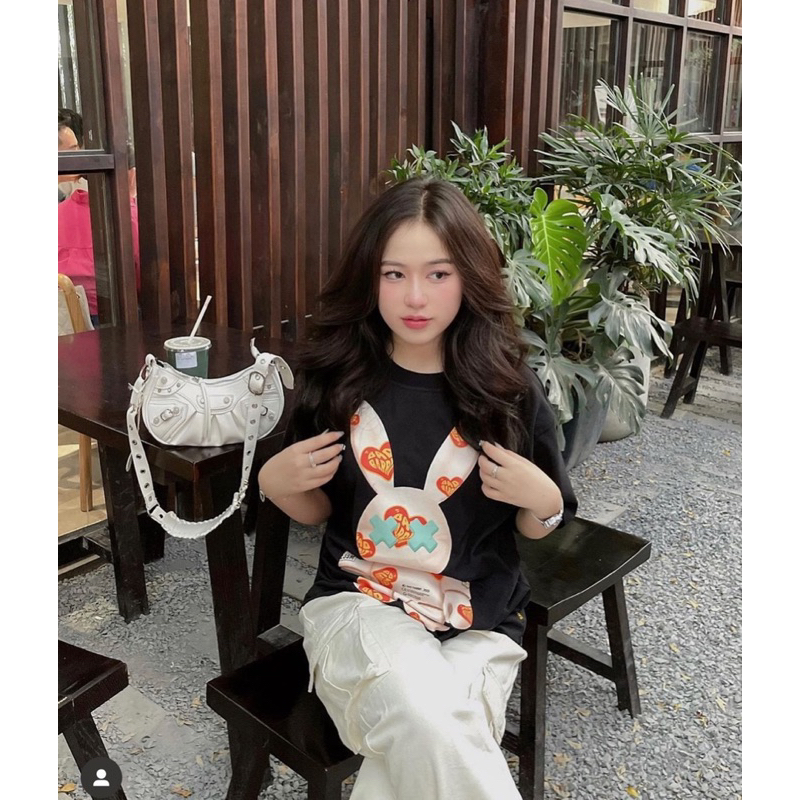 ♥️ SET ÁO THUN IN KÈM QUẦN SUÔNG CULOTTES NÂU  ♥️