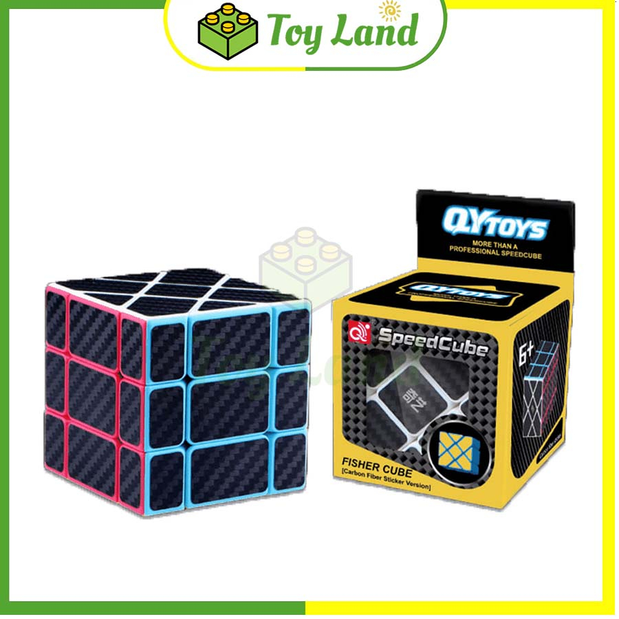 Rubik Fisher Carbon QiYi Rubic Biến Thể Fisher Cacbon Đồ Chơi Lắp Ráp Xếp Hình - Toy Land