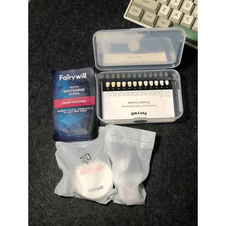 Bộ dụng cụ làm trắng răng FAIRYWILL L6 thương hiệu Mỹ, Hiệu quả tức thì, Không đau buốt, chỉ 10 phút mỗi ngày, An toàn. | BigBuy360 - bigbuy360.vn