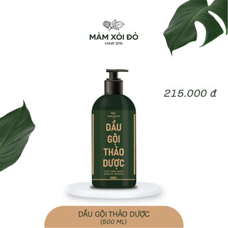 Dầu Gội Thảo Dược Mâm Xôi Đỏ giảm rụng, giảm gàu, suôn mượt handmade, hoàn toàn thiên nhiên