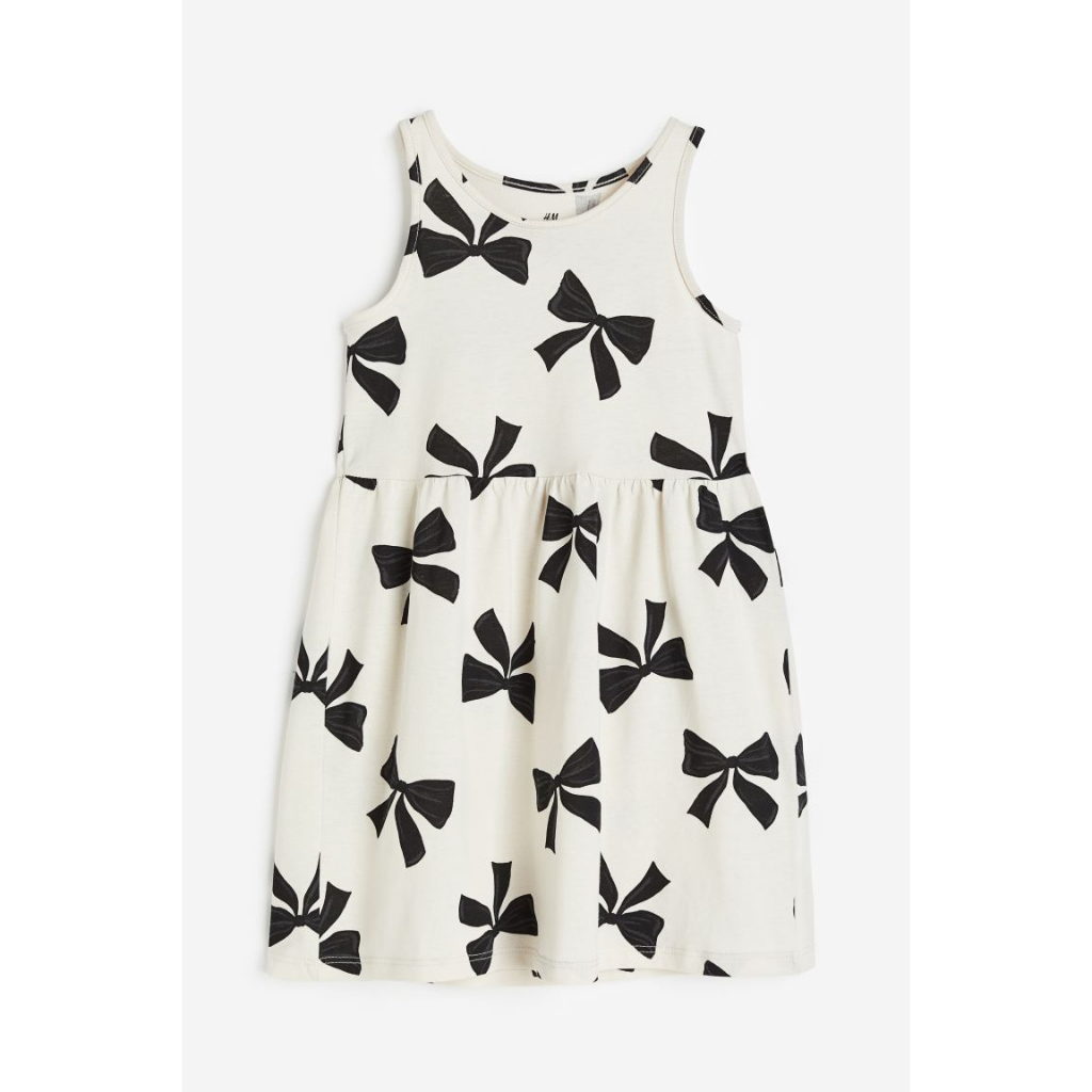 Váy sát nách hồng báo cầu vồng unicorn xanh ice cream hoa khủng long 1157735 HM H&M_authentic US