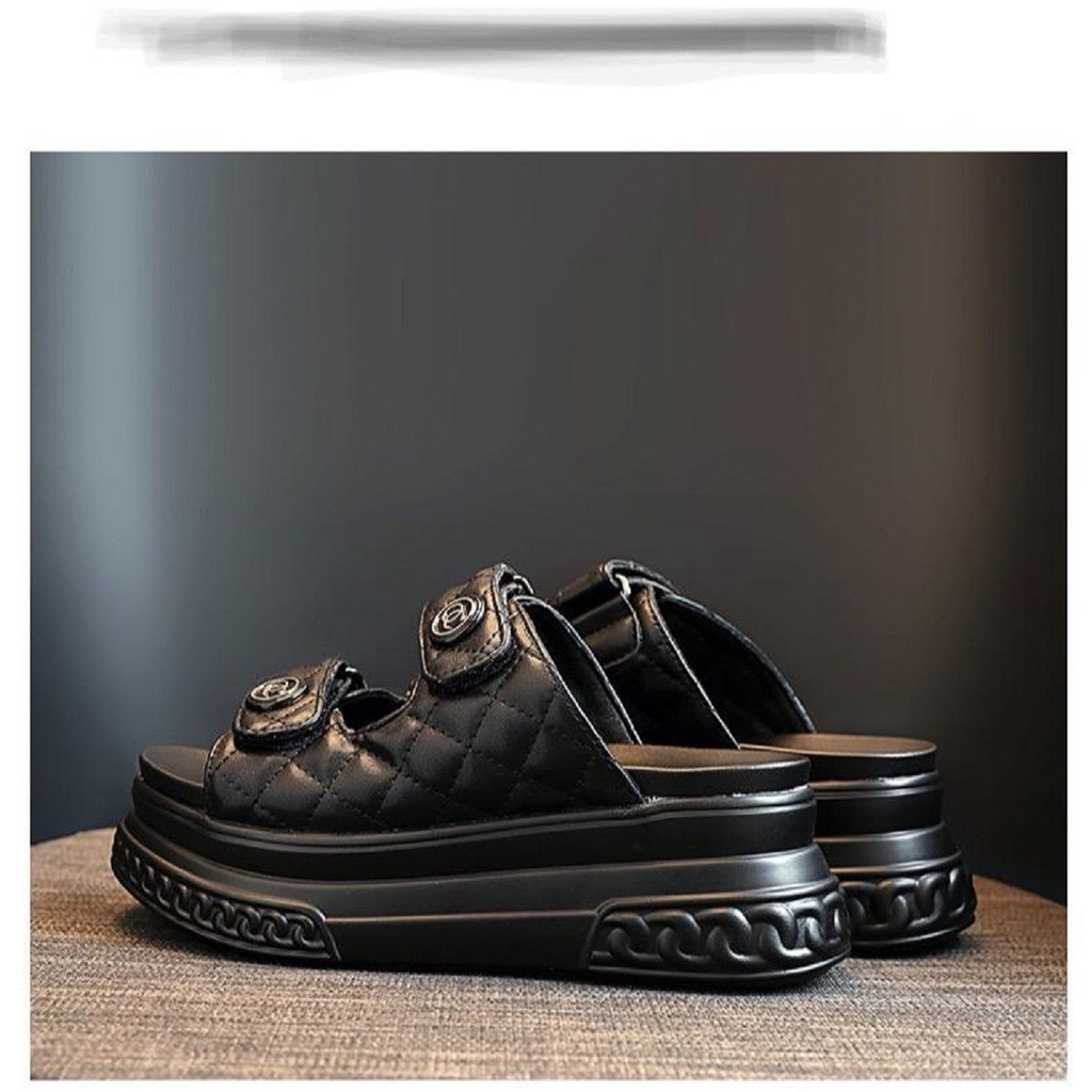 DÉP QUAI NGANG NỮ ĐỘN ĐẾ 7CM SIÊU ÊM CHÂN CHO CÁC NÀNG