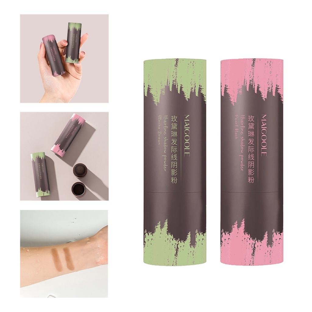 Bút phấn dặm chân tóc che khuyết điểm Maigoole không thấm nước, Phấn phủ che khuyết điểm tóc Maigoole chống mồ hô