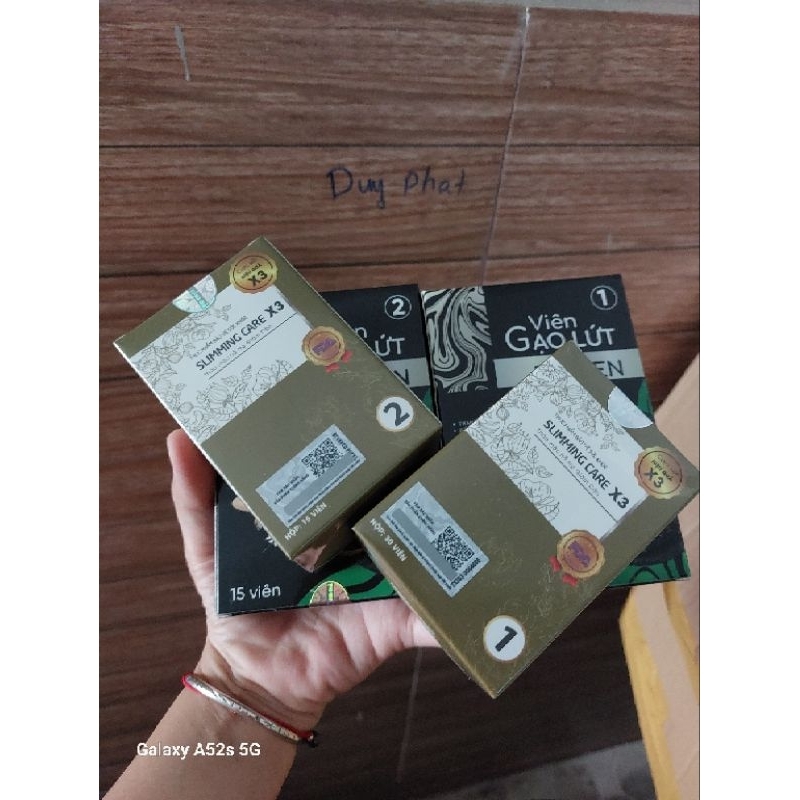 *Chính Hãng Chẽck QR *Viên Thảo Mộc Slimming Care X3 Chính Hãng Kèm Detox