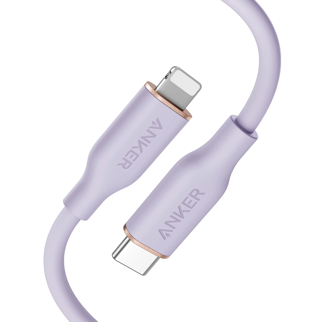 Bộ sạc nhanh ANKER 30W Nano III GaN Pro 511 Sạc nhanh Tím Lilac Purple - A2147 Chân Gập  AnkerShop Flow A8662 A8663