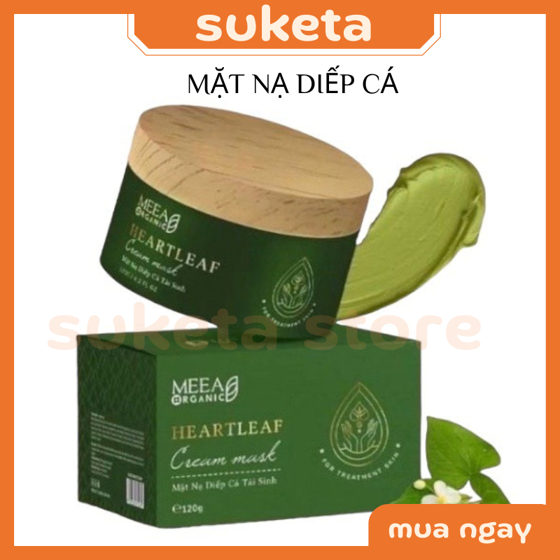 mặt nạ diếp cá trắng da dưỡng da mặt giảm mụn đắp mặt nạ kem mask rau diếp cá giảm thâm ngăn ngừa mụn chính hãng  suketa | BigBuy360 - bigbuy360.vn