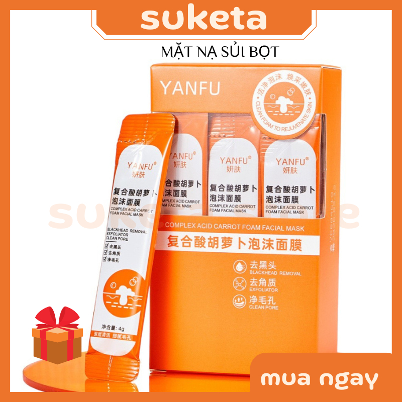 mặt nạ trắng da dưỡng da mặt giảm mụn đắp mặt nạ cà rốt kem mask đào thải độc giảm thâm ngăn ngừa mụn chính hãng giá rẻ | BigBuy360 - bigbuy360.vn