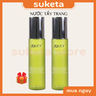 Nước tẩy trang hoa hồng zoley sạch bụi dưỡng ẩm