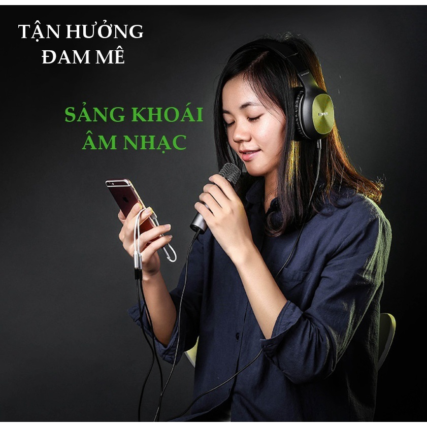 Dây Âm Thanh Audio chuyển tai nghe 3.5mm 1 ra 2 tai nghe chính hãng Ugreen 30619 vỏ Nhôm