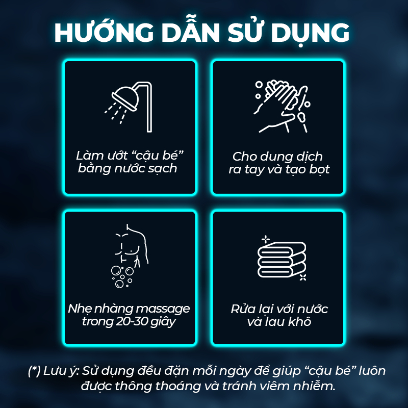 Dung Dịch Vệ Sinh Nam Giới Themenco Intimate Gel For Men 125ml
