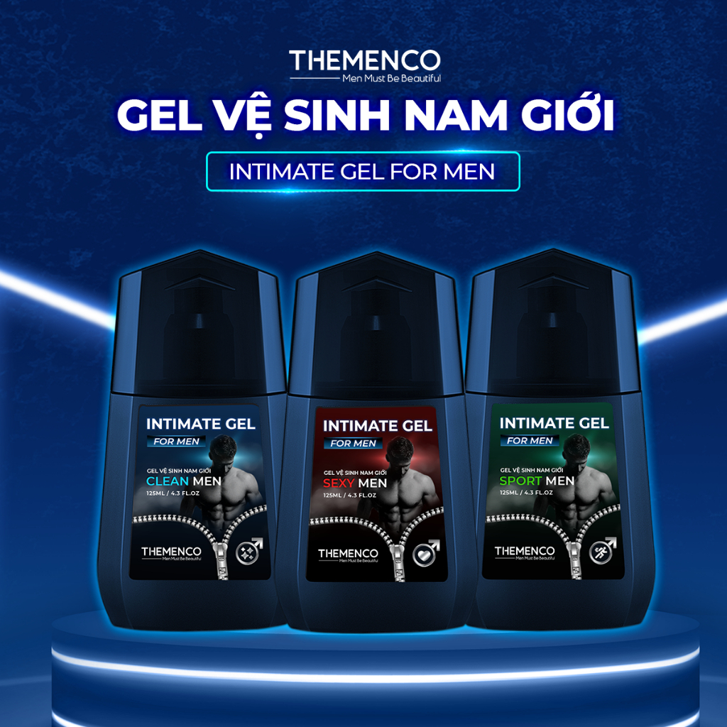 Dung Dịch Vệ Sinh Nam Giới Themenco Intimate Gel For Men 125ml
