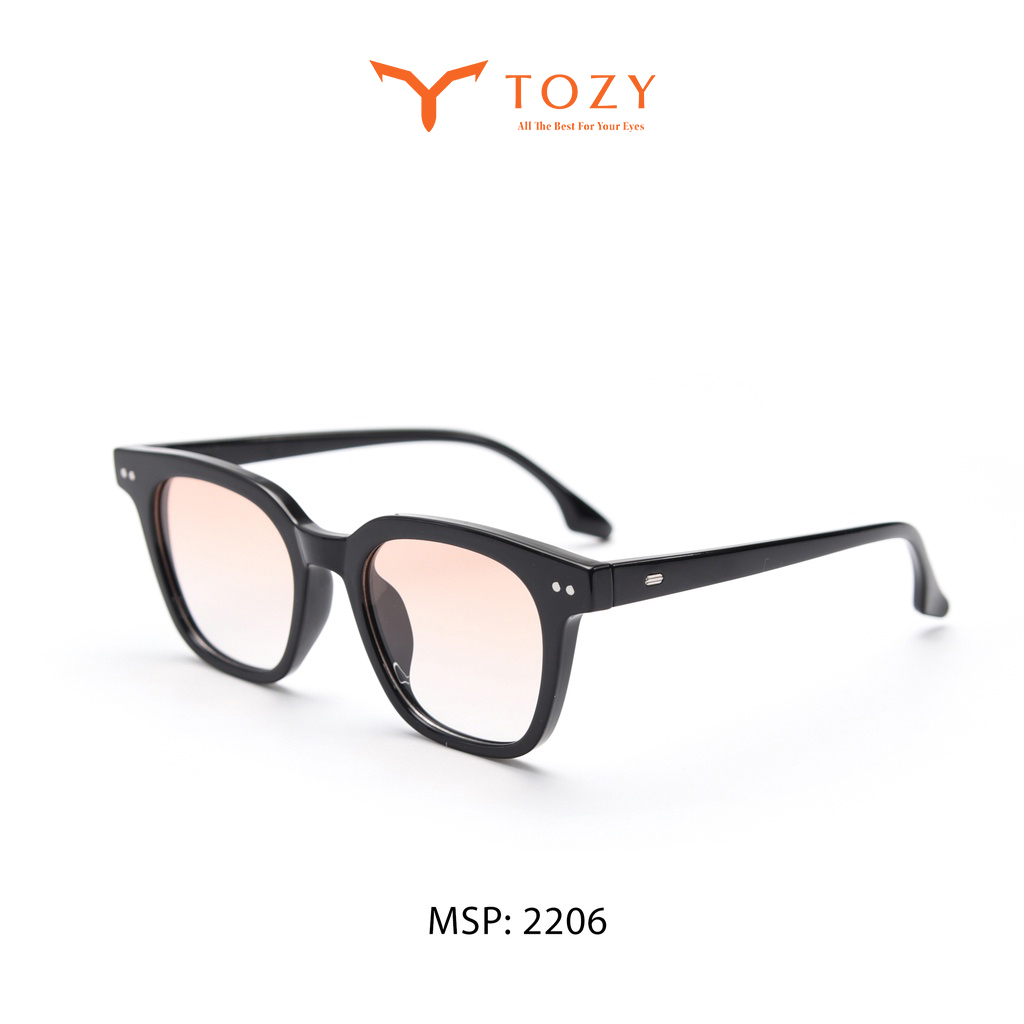 Kính râm kính mát dáng vuông thời trang nam nữ chống tia UV chống nắng - 2206