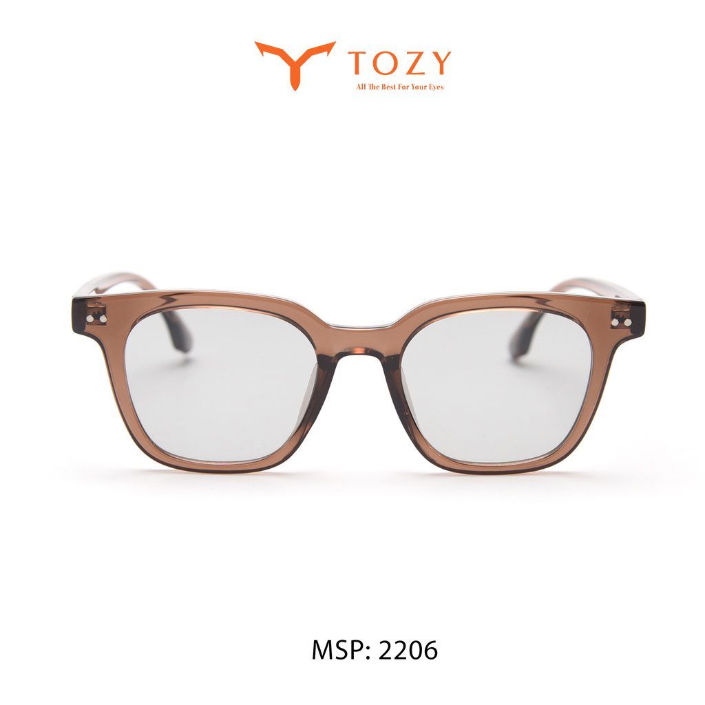 Kính râm kính mát dáng vuông thời trang nam nữ chống tia UV chống nắng - 2206