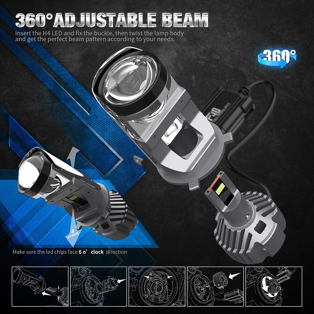 Led F40 Headlight Pro Ô tô/ xe máy