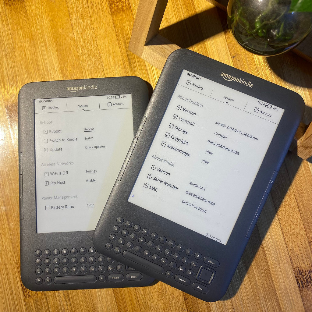 Máy đọc sách Amazon Kindle Keyboard 3 | BigBuy360 - bigbuy360.vn