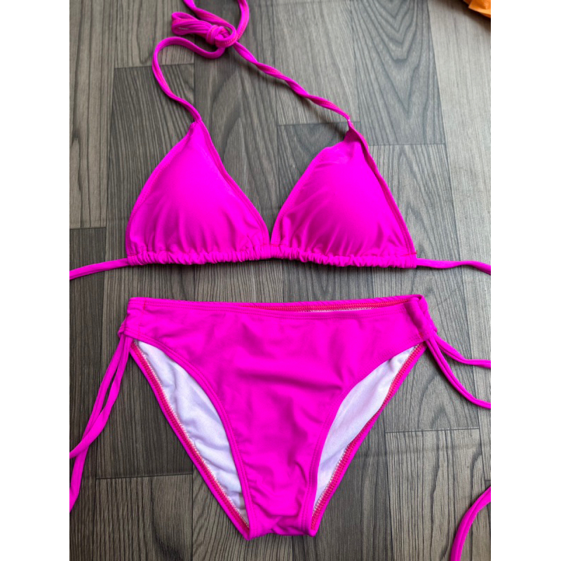Set Bikini Hai Mảnh Tam Giác Sexy Đủ Màu Freesize