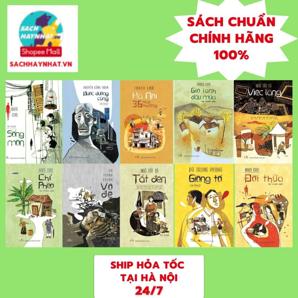 Sách - Văn nhân Việt Nam 30-45:Tác phẩm tuyển chọn (lẻ, tùy chọn)