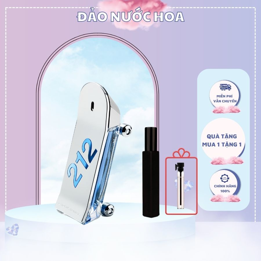 Nước Hoa 212 Her.oes 10Ml Năng Động Nước Hoa Tươi Trẻ Nam Tính Đảo Nước Hoa - A69