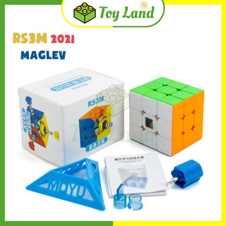 Rubik 3x3 RS3M 2021 Maglev MoYu RS3 M MeiLong Stickerless Có Nam Châm Rubic 3 Tầng 3x3x3 Đồ Chơi 