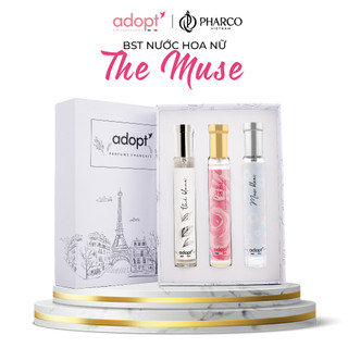 Nước hoa nữ 𝐀𝐝𝐨𝐩𝐭' BST The Muse tinh dầu thơm chính hãng Pháp thơ mộng dịu dàng lưu hương đến 8 tiếng