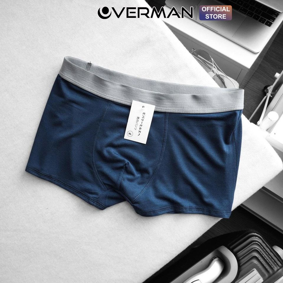 Quần sịp nam boxer đùi thun lạnh co giãn 4 chiều chất thoáng mát SDN02 - OVERMAN