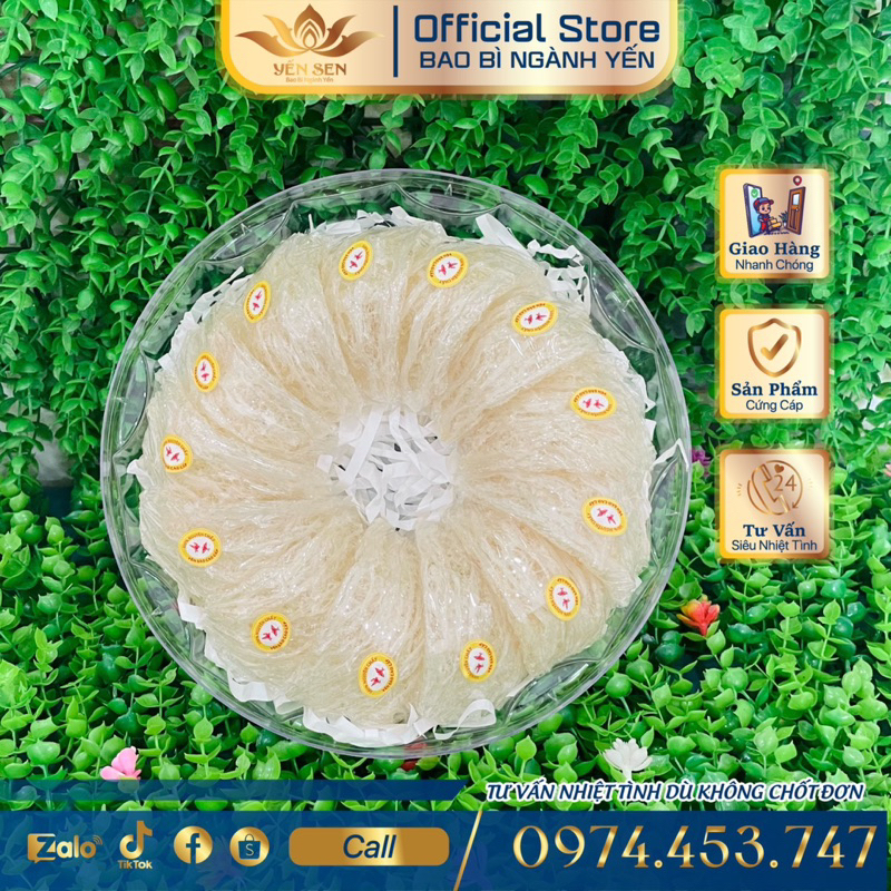 100 TEM VỠ DÁN TỔ YẾN SÀO CAO CẤP GIÁ RẺ/CHẤT LƯỢNG TỐT