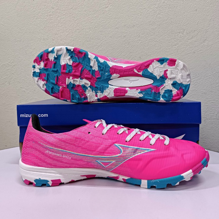 Giày Bóng Đá Mizuno Alpha Pro As Đế TF Màu Hồng