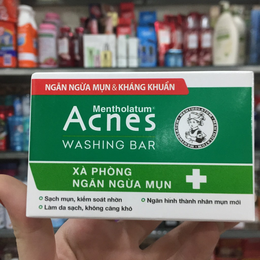 Xà Phòng Kháng Khuẩn Và Ngăn Ngừa Mụn Acnes - Acnes Washing Bar