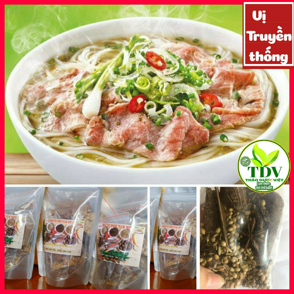 Combo 5 gói gia vị nấu phở bò, gà