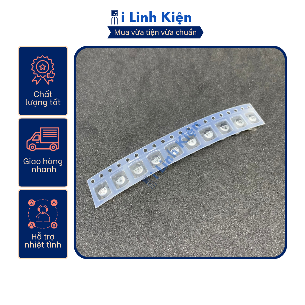 Tụ nhôm 35V 4.7uF-470uF