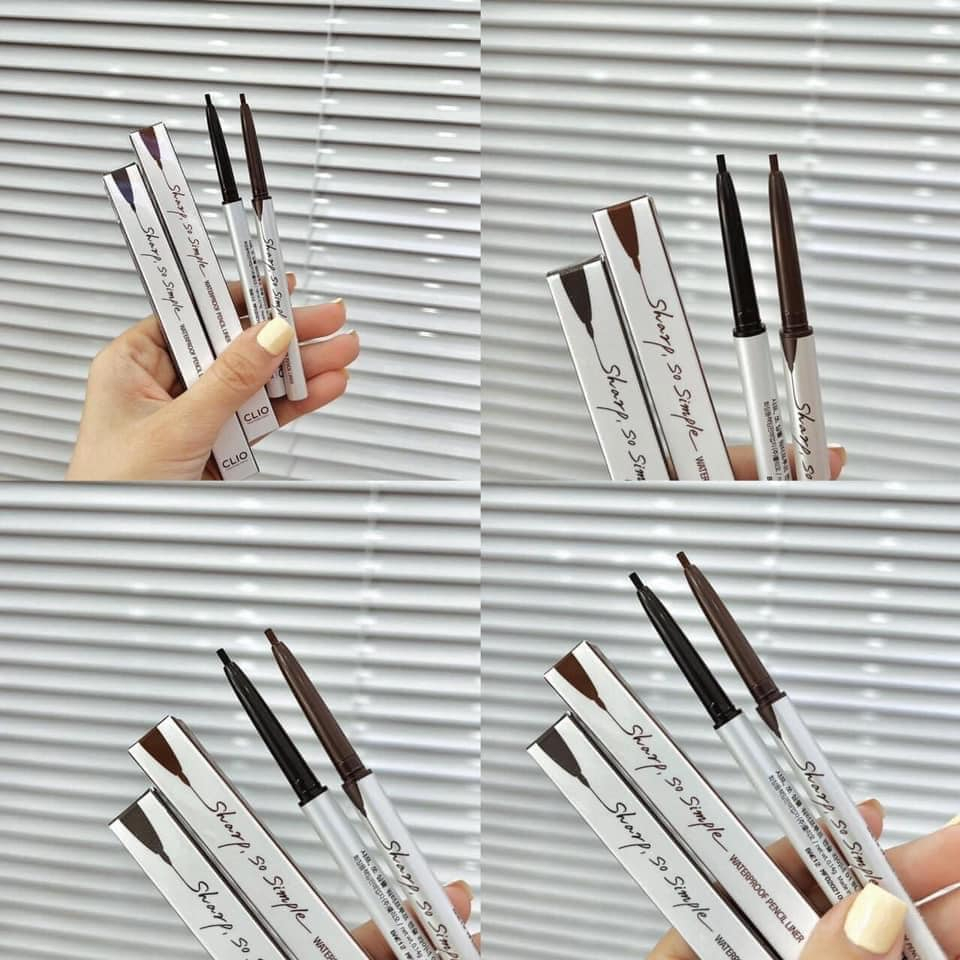 Kẻ Mắt Hàn Quốc CLIO Sharp So Simple Waterproof Pencil Liner Màu Đen