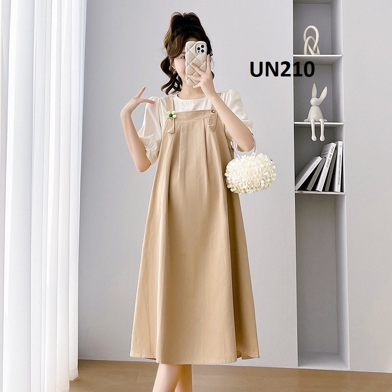 Đầm yếm suông 2 màu dễ thương UN210